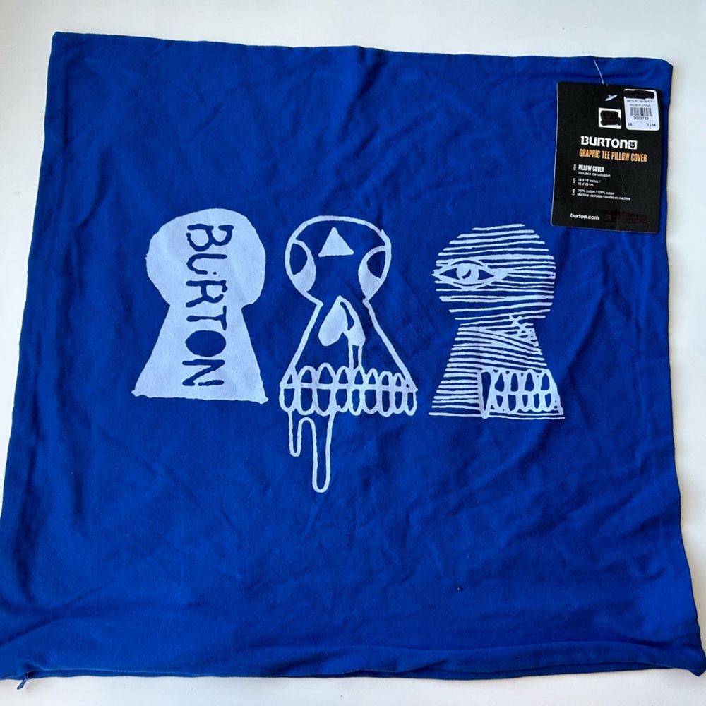 Pottery barn teen, Burton graphic T pillow covers
